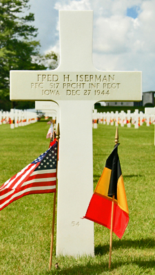 Pfc Fred Iserman 517th PRCT  
