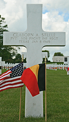 Pvt Claborn A Steele 508th PIR 