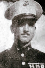 Sgt/Maj Raymond A Mieure - 1st Battalion - Co C also Company H, 3rd Battalion, 26th Marine Regt, 
          5th Marine Division. Camp Pendleton Calif., 1944
