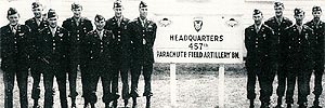 Headquarters Staff 457th PFAB circa 1944