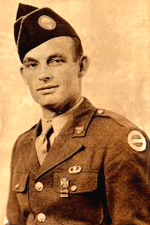 S/Sgt Leon W (Pappy) Brown - Part of a demolition team killed at Bastogne Seminary - buried at Jefferson Barracks National Cemetery