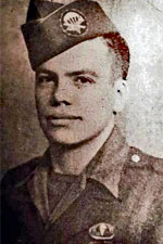 Pvt Albert Personius (Source: B Jeffries )