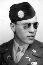 1/Lt Fred H Bahlau - Battlefield Commission Company H (Source: B Jeffries)