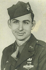 Cpl Harold E Graham RHQ/SRV Co jumped Normandy (Courtesy: Jeff Deane)