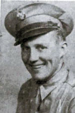 Pvt Fred W Gallagher   (Source: B Jeffries)