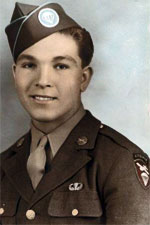 Pvt Clarence E Hanes (Source: B Jeffries)