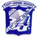 550th Airborne Infantry patch