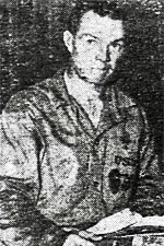 1/Lt John K Wells - RHQ - 1st Chaplain to qualify for as a Paramarine. H&S Co 26th Marines 5th Marine Division