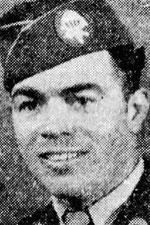 M/Sgt Bonnie G Caroon - Part of a demolition team killed at Bastogne Seminary - buried at Jefferson Barracks National Cemetery