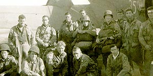 Men of I Company before Market Garden Jump 17 Sept 1944 (Courtesy: Moffatt Buriss & Francis Keefe)