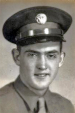 Pvt Thomas A Evans (Friendly fire incident, P-47 500 lb. bomb KIA - E.G.Davis,K.R.Craig,L.Heller,J.L.Grant,D.H.Olds,H.V.Schram,B.J.Schroeder)