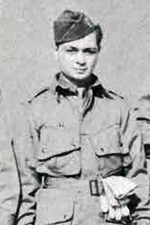 Pvt James Bazaz Regimental photo section