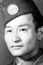 Pfc Henry H Chan - BORN IN CHINA, ENLISTED IN CA
KILLED IN FRANCE WHEN AN ENGLISH TRUCK HE WAS IN ROLLED OVER/(Source: B Jeffries)