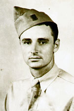 Pfc Clinton E Argo -  Crash and fire on a night parachute mission at Ft. Benning. (Courtesy: B Jeffries)