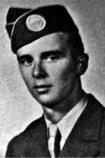 Pfc Kenneth C Brayton -  Crash and fire on a night parachute mission at Ft. Benning. (Courtesy: B Jeffries)